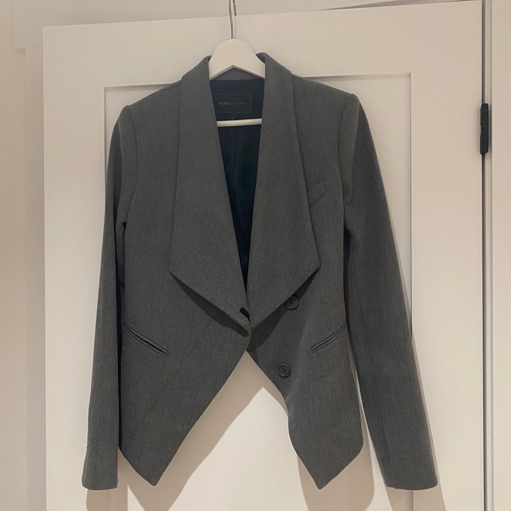 BCBGMaxAzria Asymmetric Blazer